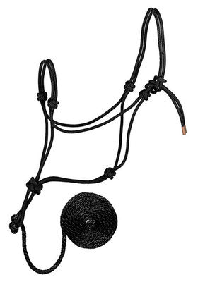 Diamond Braid Roper Halter &amp; Lead