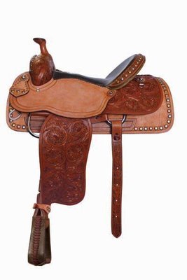 Alamo Saddlery Vintage Roper Saddle, 15.5&amp;quot;