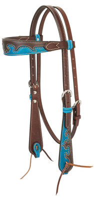 Weaver Wingtip Browband Headstall