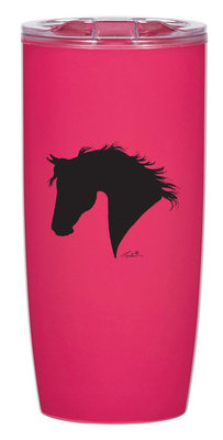 &quot;Lila&quot; Horse Head Tumbler