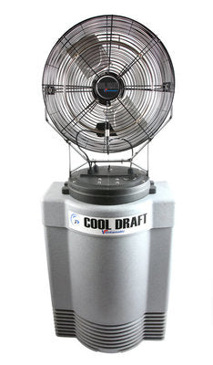 18&amp;quot; Mid-Pressure Misting Fan with 40 Gallon Cooler