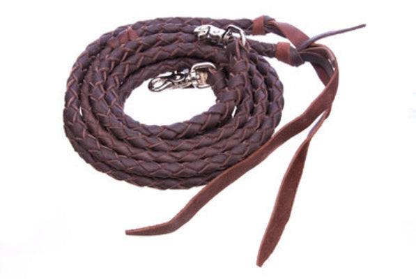 Schutz Brothers Braided Split Reins