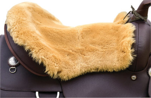Western Saddle Seat Cushion, Sheepskin