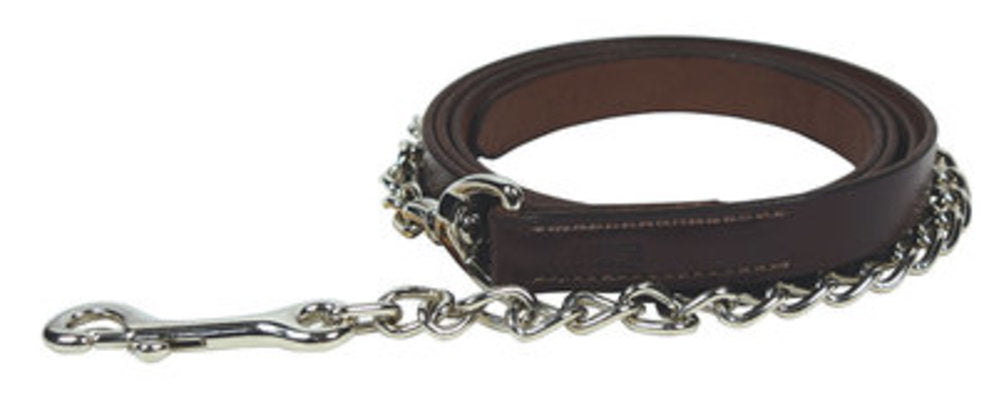 Leather Show Lead with 24&amp;quot; Chain