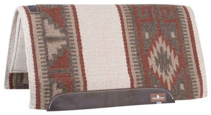 Classic Equine Wool Top Saddle Pad, 34&quot; x 38&quot;