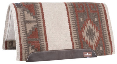 Classic Equine Wool Top Saddle Pad, 34&quot; x 38&quot;