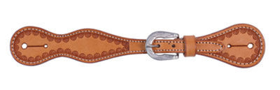 Cody Pro Tooled Spur Straps