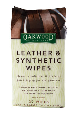 Oakwood Leather &amp;amp; Synthetic Wipes