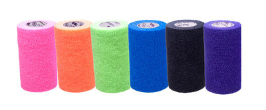 3M VetRap Hand Tear Bandaging Tape, Assorted Case (18 rolls)