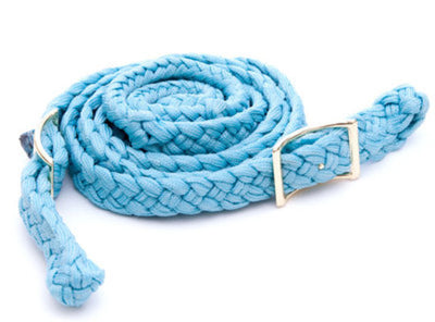 Knotted Braided Barrel Rein, 8&#39;