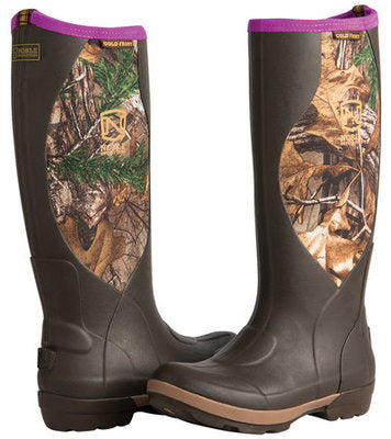 Muds Cold Front Realtree Camo High Boots, Women, Camo