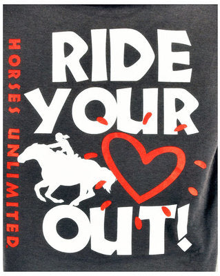 Horses Unlimited Ride Your Heart Out T-Shirt