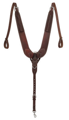 Working Cowboy Pulling Breast Collar