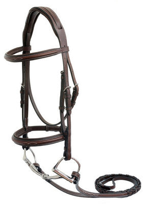 Nunn Finer &amp;quot;Venice&amp;quot; Pony Bridle, Havana