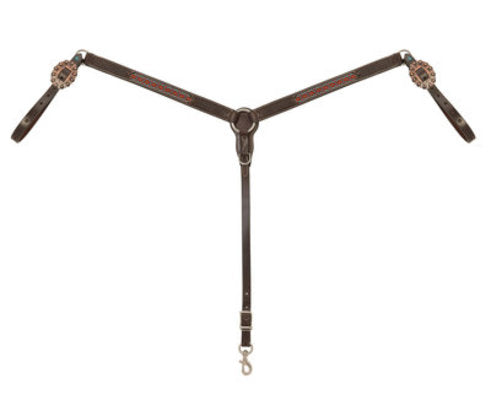 Turquoise Cross Beaded Basket Weave Tack Collection