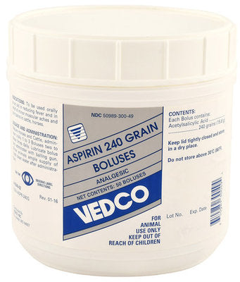 Aspirin Bolus 240 Grain, 3 lb