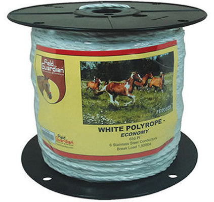 1/4&amp;quot; White Polyrope, 656&amp;#39;