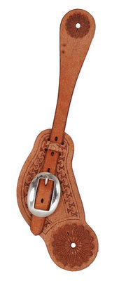 Roughout Buckaroo Spur Straps