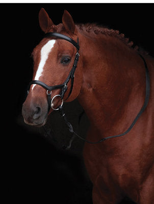 Rambo Micklem Competition Bridle, Black