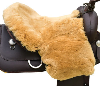 Deluxe Western Merino Sheepskin Seat Cushion
