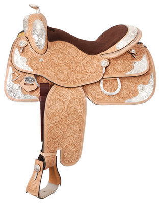 Light Oil Premium Imperial Silver Show Saddle