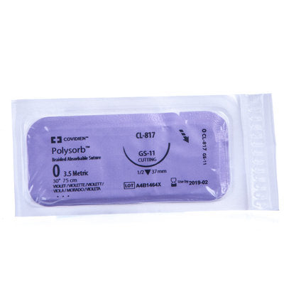Polysorb Absorbable Sutures w/ Needle