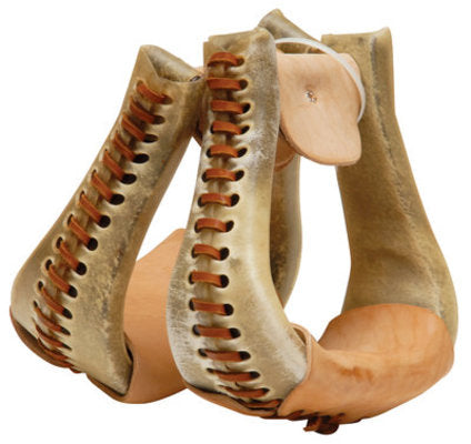Rawhide Bell Bottom Stirrup