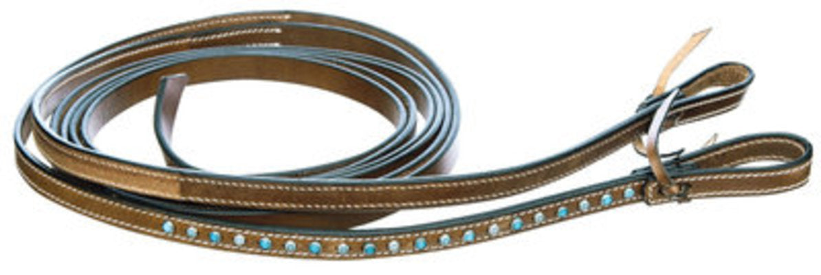 Buffalo Leather Turquoise Dots Collection
