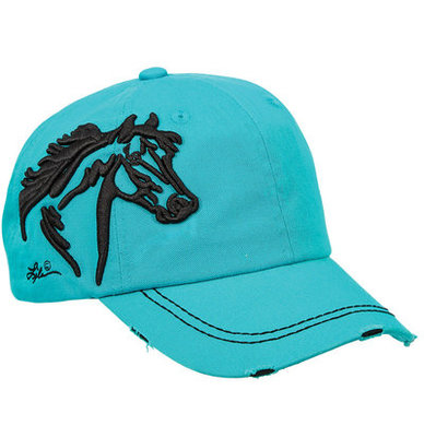 Lila Embroidered Caps