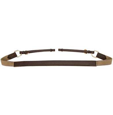 Silver Fox Padded Breast Collar, Brown
