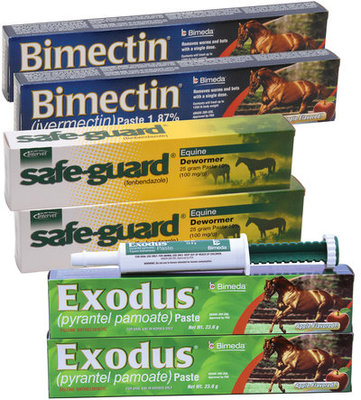 3-Way Apple Flavored Horse Dewormer Kit