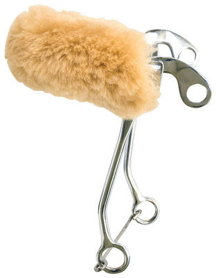 Merino Sheepskin Hackamore Cover, 10&quot;