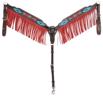 Oxbow Aztec Beaded Breast Collar, Full
