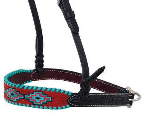 Rafter T Embroidered Aztec Noseband