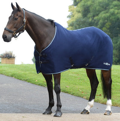 Saxon Element Polar Fleece Cooler, Navy/Mint Trim