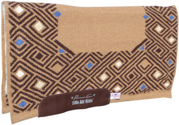 Comfort-Fit SMx 1/2&quot; Air Ride Saddle Pad: Canyon