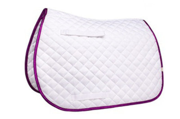 Lettia All-Purpose Saddle Pads w/ Sparkle Trim