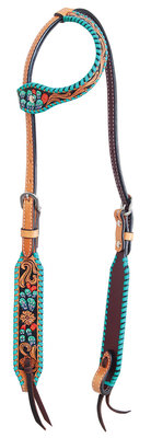 Rafter T Painted Cactus Single Ear Headstall
