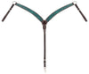 Turquoise Cross Carved Flower Breast Collar