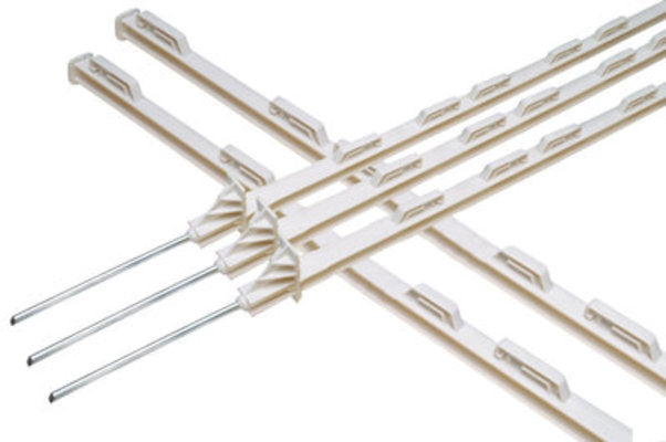 Dare 63&quot; Step-In Poly Posts - White