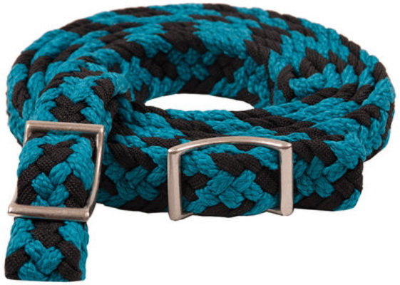 Flat Braided Barrel Rein, 1&quot; x 8&quot;