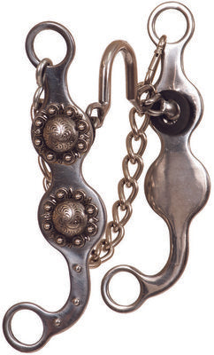 Oxbow Ported Chain Roping Bit, 5.5&amp;quot;