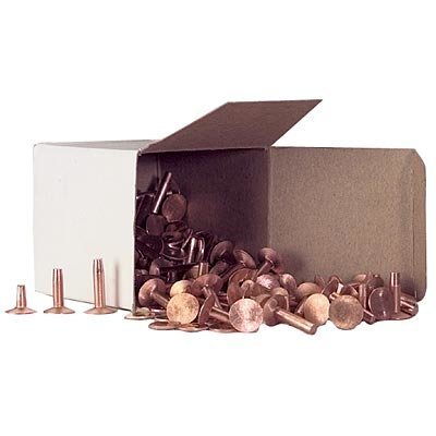 Assorted No. 9 Copper Rivets, 1 lb