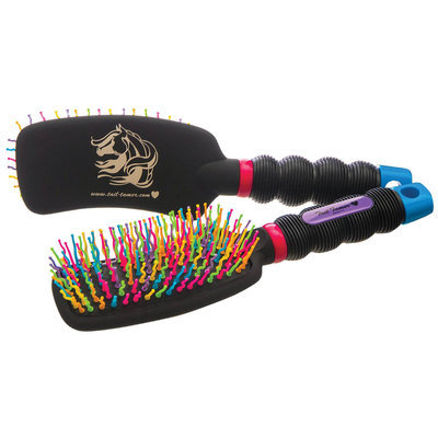 Curved Handle Rainbow Brush