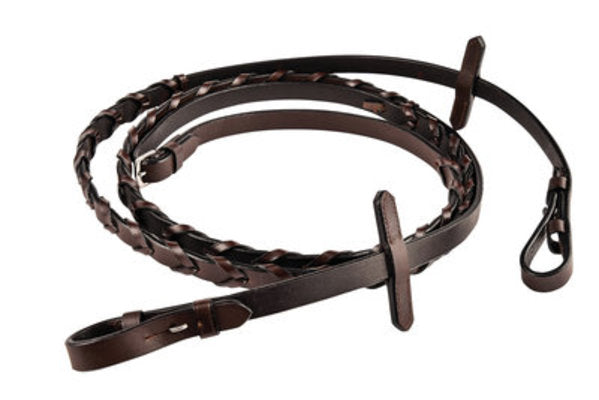 Uniquely English Laced Reins