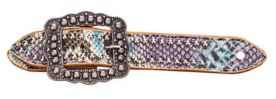 Belt Spur Straps, Ladies, Silver Spots