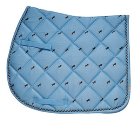 Lettia Collection Embroidered All Purpose Saddle Pad