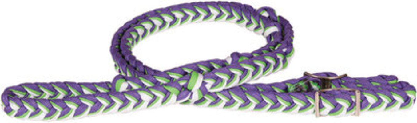 Short Braided Barrel Rein