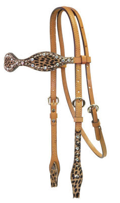 Alamo Saddlery Scalloped Cheetah Tack