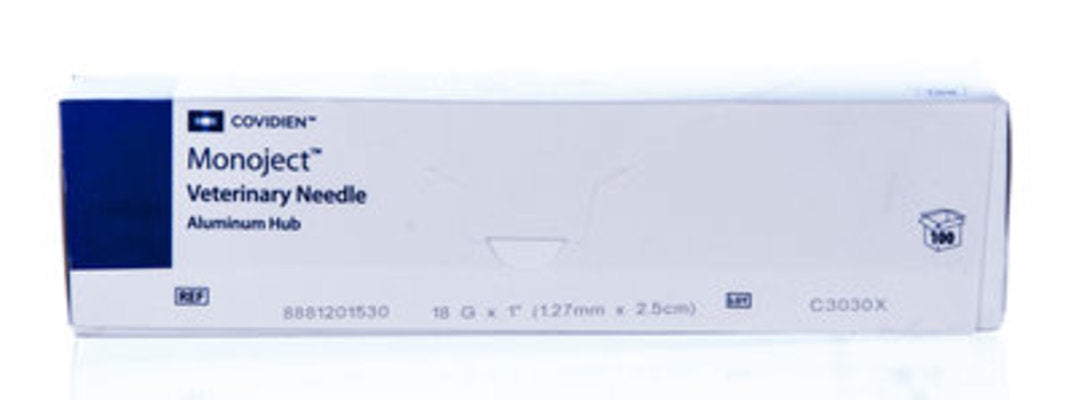 Monoject Aluminum Hub Needles, Boxes